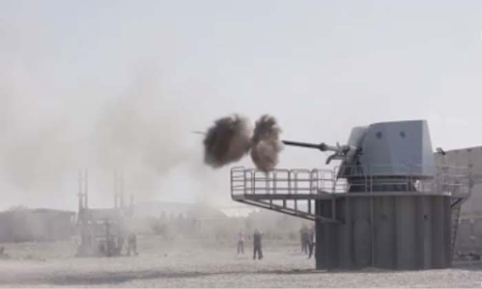 MSB’den dakikada 80 atış yapan Milli Deniz Topu paylaşımı