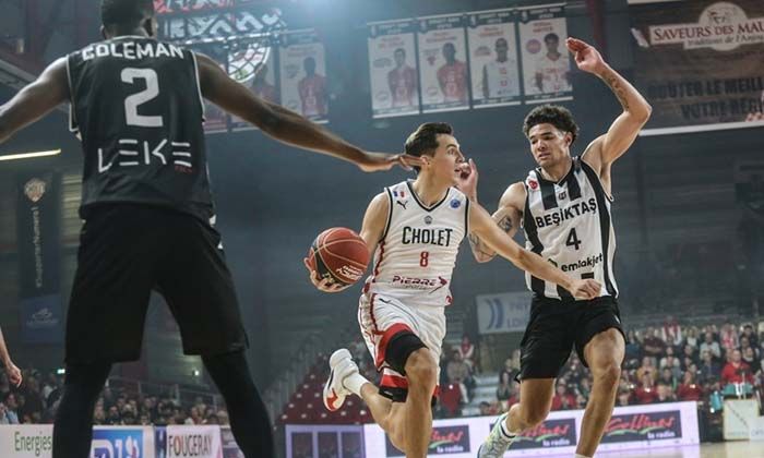 FIBA Erkekler Avrupa Kupası: Beşiktaş: 62 – Cholet Basket: 93