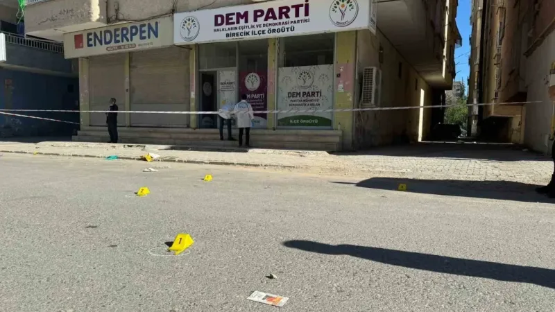Şanlıurfa'da DEM Parti’ye silahlı saldırı