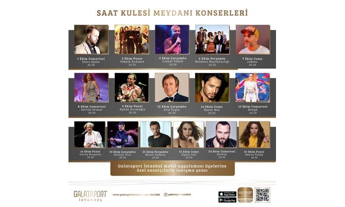 Galataport İstanbul, Beyoğlu Kültür Yolu Festivali süresince misafirlerine zengin bir program sunacak