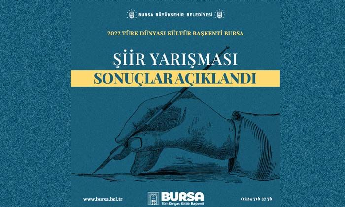 Ödüllü şiirler belirlendi