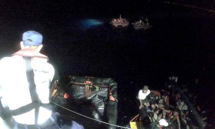 Didim’de 50 düzensiz göçmen yakalandı