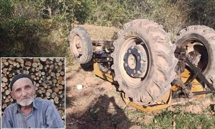 Bolu’da traktörün altında kalan Haşim Aydın hayatını kaybetti