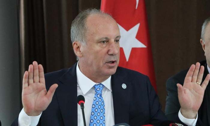 Muharrem İnce: “6’lı masa altın gününden vazgeçin”