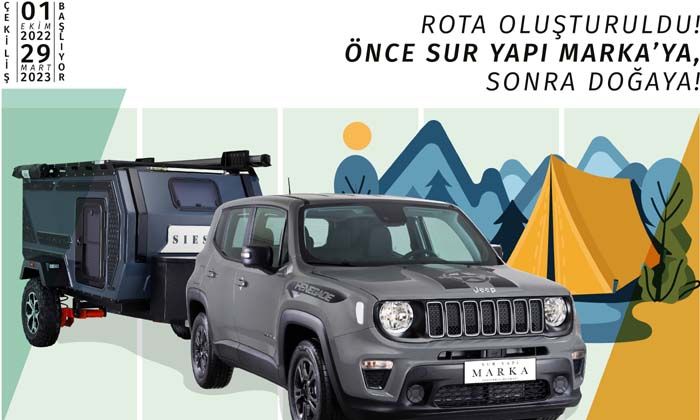 Rota oluşturuldu! Önce Sur Yapı Marka’ya, sonra doğaya!