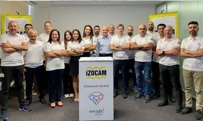 İzocam, iş güvenliğindeki başarısını “Safety Diamond” ödülü ile taçlandırdı