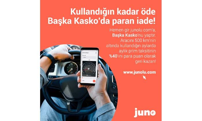 Yeni nesil dijital sigortacılık platformu Juno’dan “Başka Kasko”