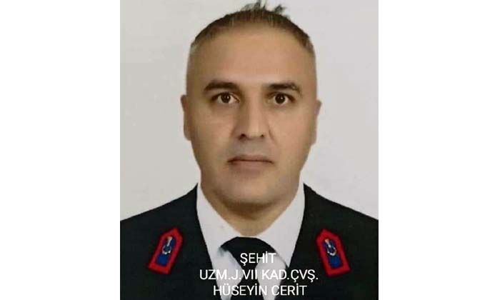 Kayserili uzman çavuş Hüseyin Cerit trafik kazasında şehit oldu