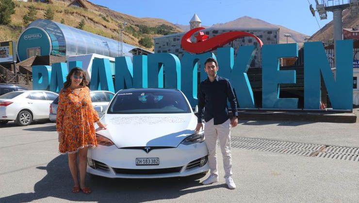 Merak uğruna elektrikli aracıyla İsviçre’den yola çıktı, Türkiye’de 81 ili geziyor