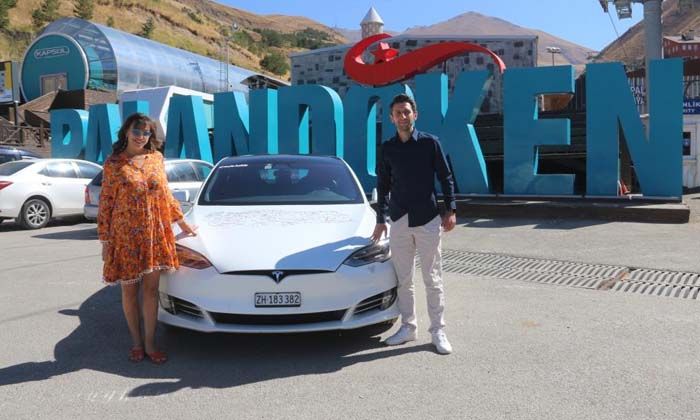 Merak uğruna elektrikli aracıyla İsviçre’den yola çıktı, Türkiye’de 81 ili geziyor