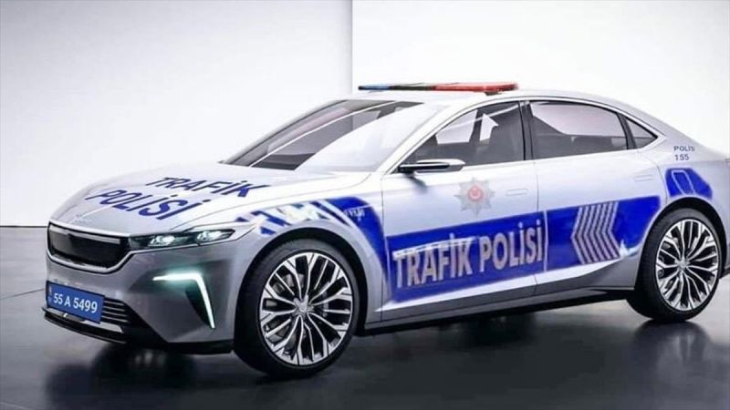 EGM’den ekip otosu fotoğrafıyla ‘Türkiye’nin Otomobili’ paylaşımı