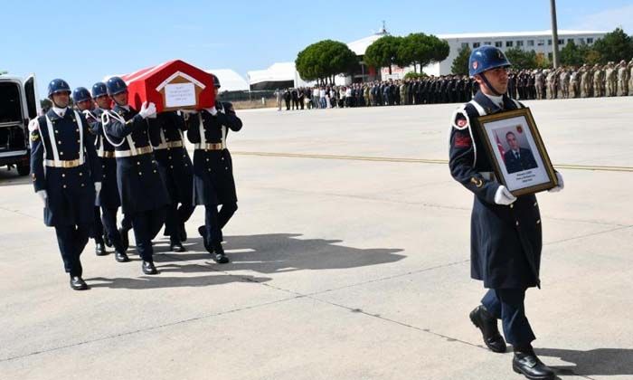 Şehit Uzman Çavuş Hüseyin Cerit’in naaşı memleketi Kayseri’ye uğurlandı