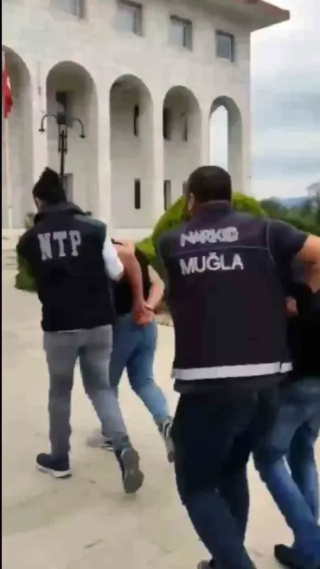 Muğla’da uyuşturucu operasyonunda 2 tutuklama
