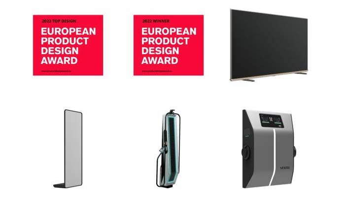 Vestel’in 15 ürünü uluslararası tasarım yarışmasına damga vurdu