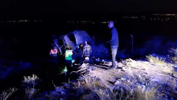 Sivas’ta takla atan araçtan fırlayan 3 kişi öldü