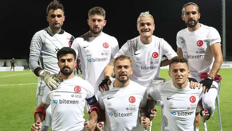 Ampute Milli Takımı çeyrek finalde