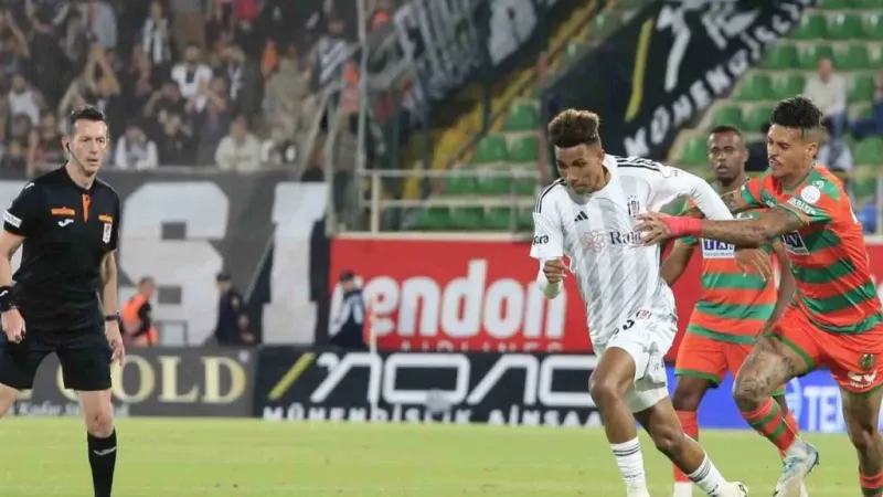 Trendyol Süper Lig: Alanyaspor: 1 - Beşiktaş: 1 (Maç sonucu) Trendyol Süper Lig: Alanyaspor: 1 - Beşiktaş: 1 (Maç sonucu)