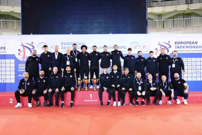 Taekwondoda Türkiye, Avrupa şampiyonu Taekwondoda Türkiye, Avrupa şampiyonu