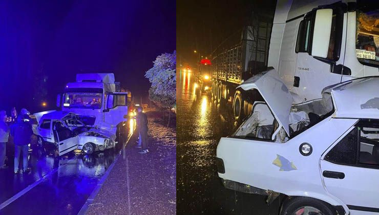 Konya’da feci kaza! Otomobil ile tır çarpıştı: Hüseyin Berkay Yılmaz hayatını kaybetti