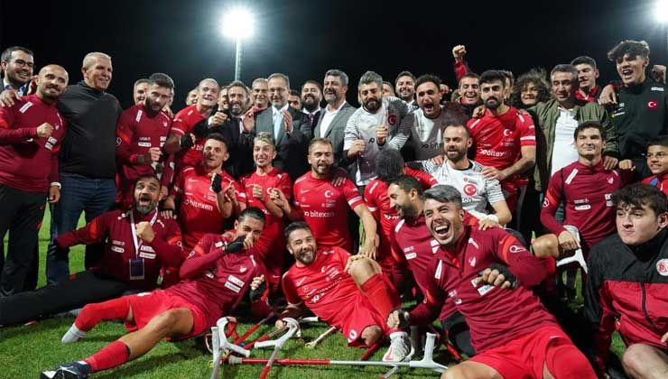 Ampute Milli Takımı yarı finalde