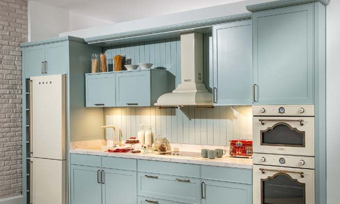 Zaman ve mekândan tasarruf sağlayan mutfak modeli