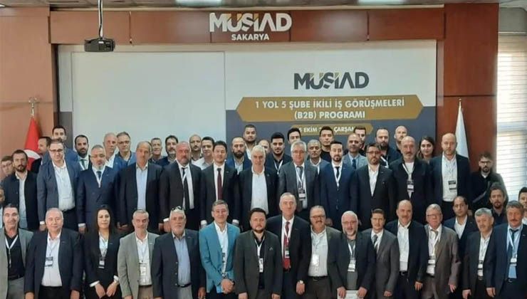 MÜSİAD şubeleri iş görüşmeleri için bir araya geldi