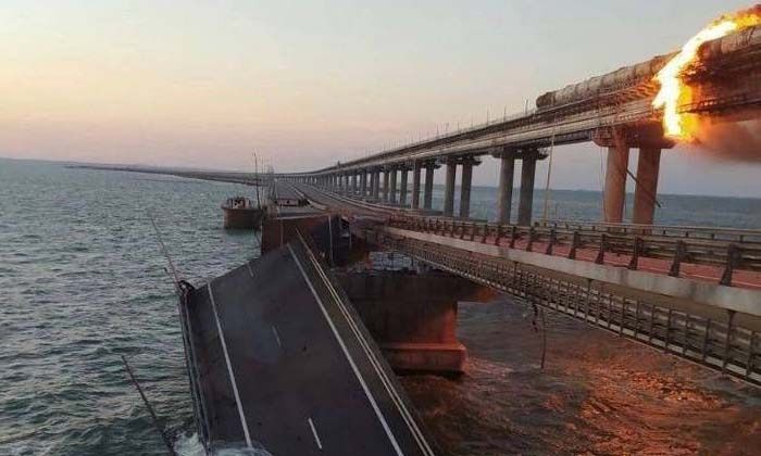 Putin’in doğum gününde, Kerç Köprüsü’ne saldırı