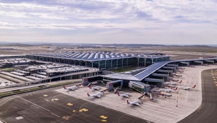 İstanbul Havalimanı’nda 47 milyon 572 bin yolcuya hizmet verildi