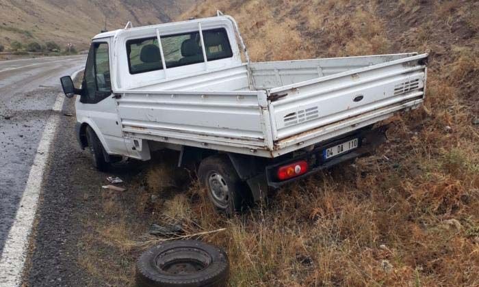 Ağrı’da meydana gelen kazada 1 kişi hayatını kaybetti