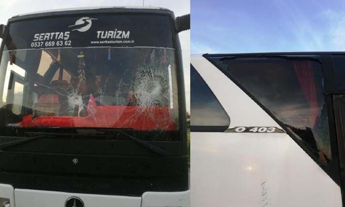 Amatör maçın ardından silahlar konuştu