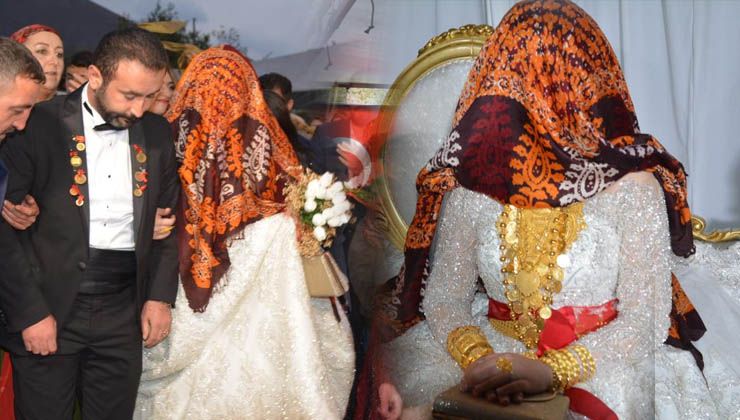 Aşiret düğününde izdiham: Geline 3,5 kilo altın, damada 4 milyon TL hediye