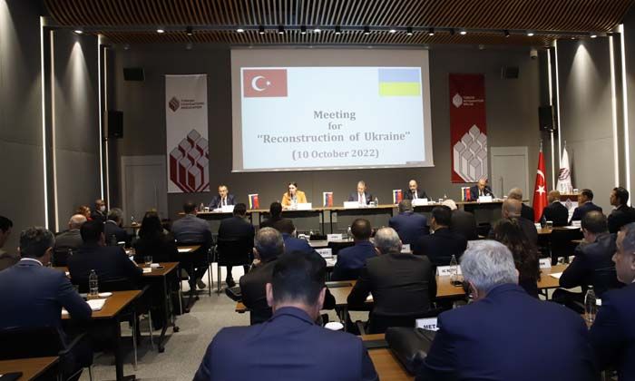 Türk müteahhitler Ukrayna’nın yeniden inşasına talip
