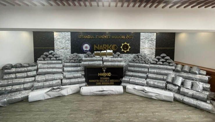 İstanbul’da dev operasyon: Türkiye’ye gönderilen 1,5 ton uyuşturucu yakalandı