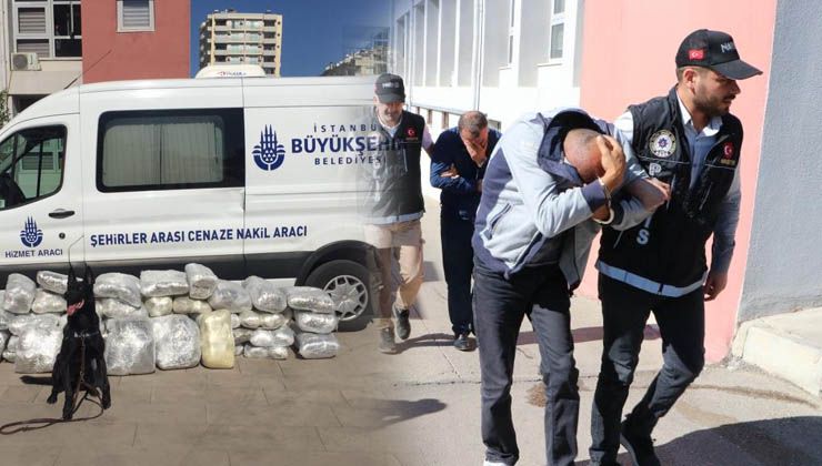 İBB’nin cenaze aracıyla uyuşturucu sevkiyatı yapan sürücüden şoke eden savunma