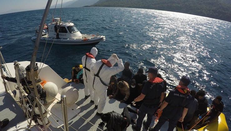 Aydın’da 53 düzensiz göçmen kurtarıldı