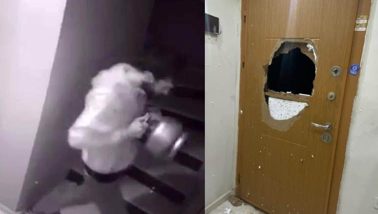 Esenyurt’ta dehşet! Madde bağımlısı şahıs, komşusunun kapısını piknik tüpüyle kırdı