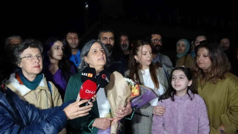 6-8 Ekim olayları davasında Gültan Kışanak tahliye edildi