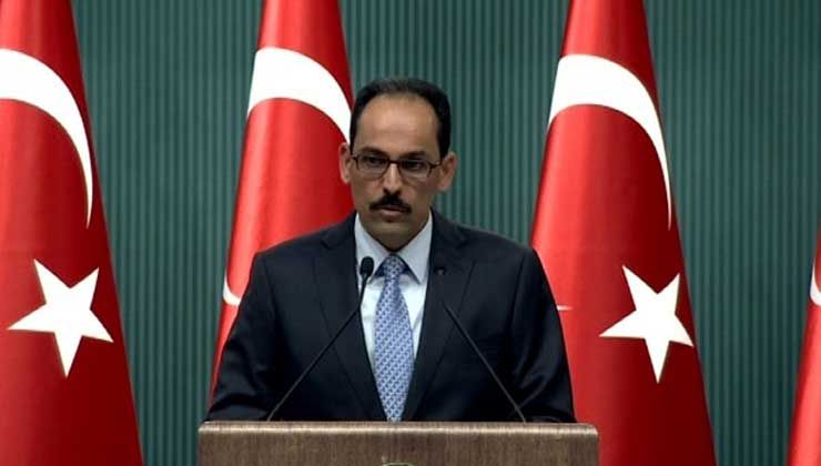 Cumhurbaşkanlığı Sözcüsü Sözcü Kalın, ABD’nin F-16 adımını değerlendirdi