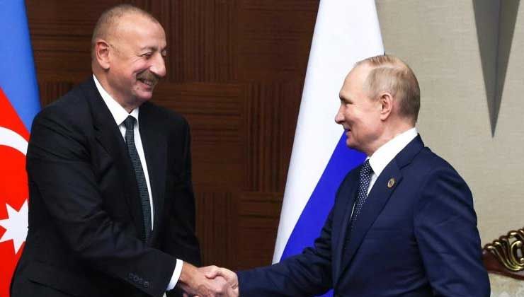 İlham Aliyev’den Putin’e: Bölgede, uzun vadeli barıştan yanayız