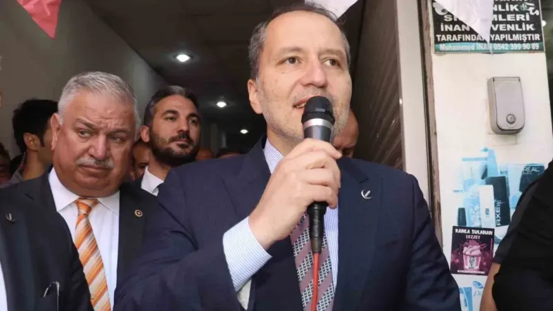 YRP Genel Başkanı Erbakan Viranşehir’de açılışlar yaptı