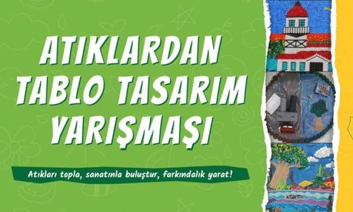 Kartal Belediyesi’nin ‘Atıklardan Tablo Tasarım Yarışması’ başladı