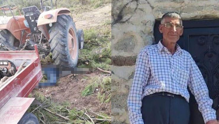 Traktörü durdurmak isterken canından oldu