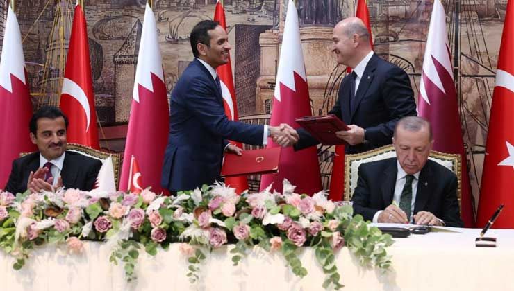 Türkiye ile Katar arasında 11 anlaşma imzalandı
