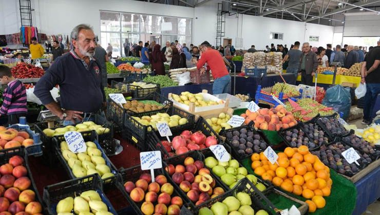 Kış meyve ve sebzeleri pazarda yerini alıyor