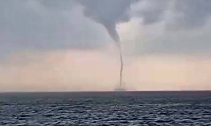 Akdeniz’de önce hortum, sonra yağış etkili oldu