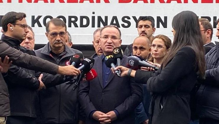 Adalet Bakanı Bozdağ: “5 cumhuriyet savcımız olayın tahkikatını sürdürmektedir”