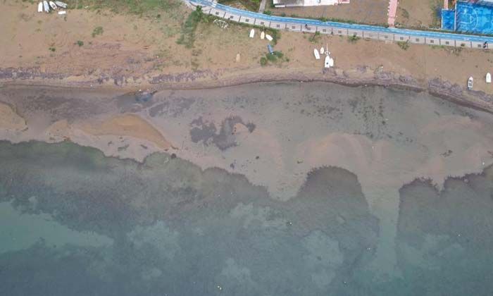 Yalova’da deniz suyu 10 metre çekildi