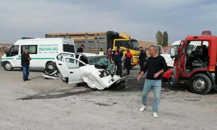 Yozgat’taki trafik kazasında Celil Afacan hayatını kaybetti