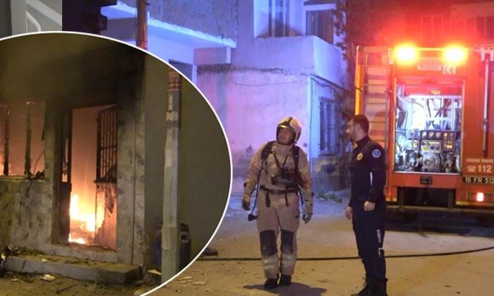 Canı sıkıldıkça evini yakıyor