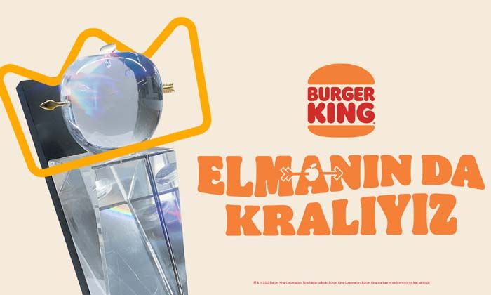 Kristal Elma’dan Burger King’e ‘Kristal Ödül’